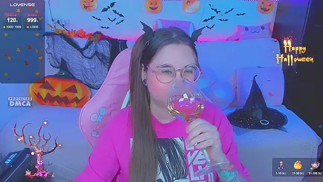 Lolisuccub online show from 10.27.25