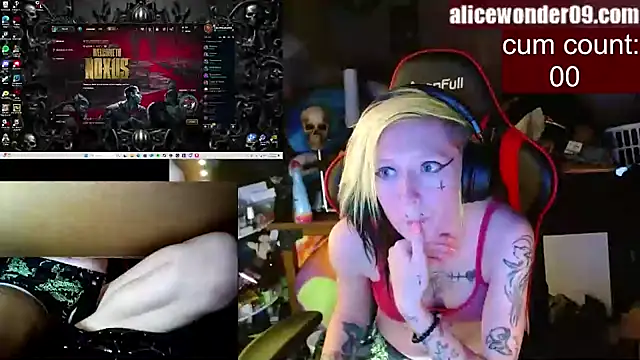 alicewonder09 online show from 01.13.25