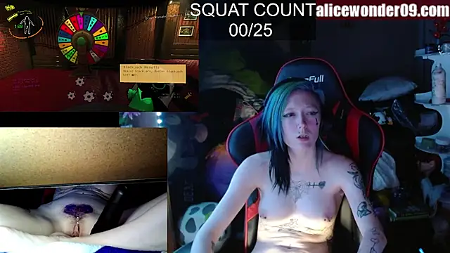 alicewonder09 online show from 02.14.25