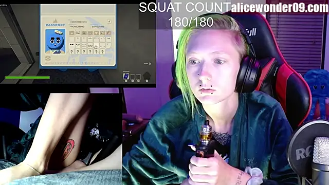 alicewonder09 online show from 09.27.25