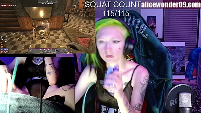 alicewonder09 online show from 10.11.25