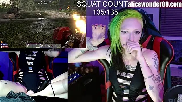 alicewonder09 online show from 10.13.25