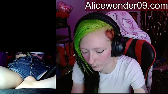 alicewonder09 online show from 02.14.26