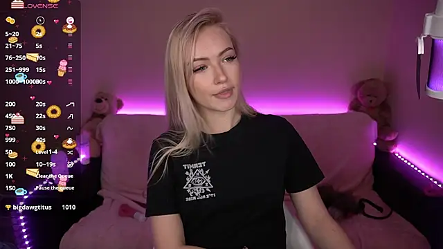 Snapshot of AmandaFiree chatting on 01.18.25 AmandaFiree online show from 01.18.25