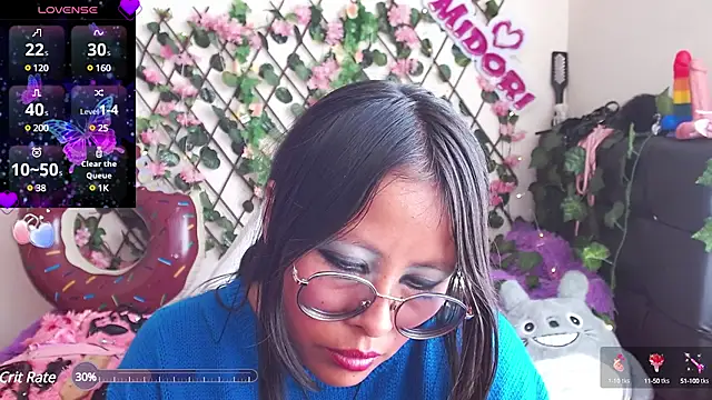 MidoriQuiinn online show from 01.22.25