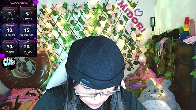 MidoriQuiinn online show from 02.01.25