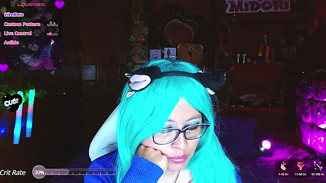 MidoriQuiinn online show from 03.05.25