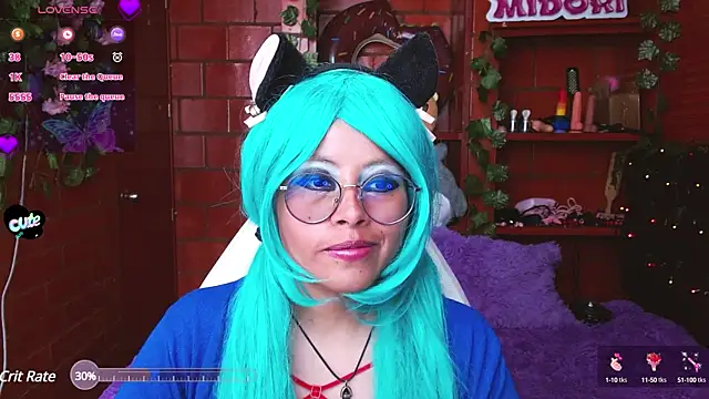 MidoriQuiinn online show from 03.11.25