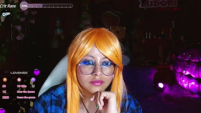 MidoriQuiinn online show from 03.21.25