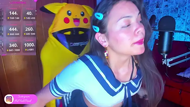 Meli Pixel online show from 02.11.25