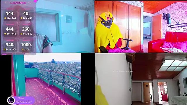 Meli Pixel online show from 02.19.25