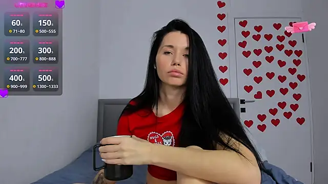 Snapshot of May_XX chatting on 02.13.25 May XX online show from 02.13.25