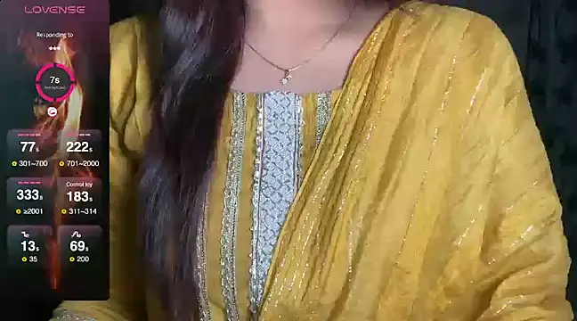 Snapshot of Sizzling__ZAARA chatting on 12.22.24 Sizzling ZAARA online show from 12.22.24