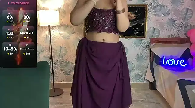 Snapshot of Sizzling__ZAARA chatting on 02.12.25 Sizzling ZAARA online show from 02.12.25