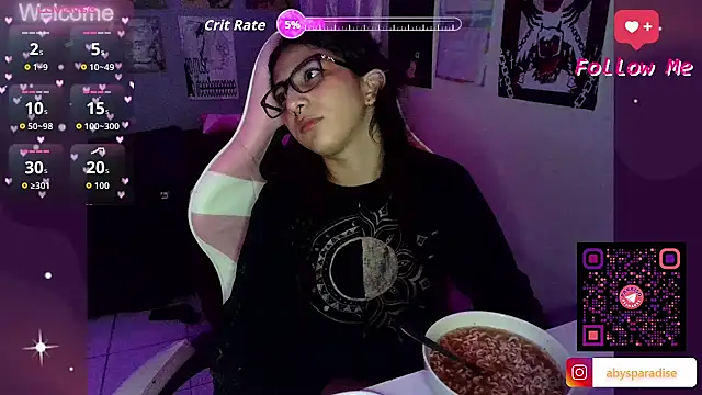 Abysparadise online show from 06.10.26