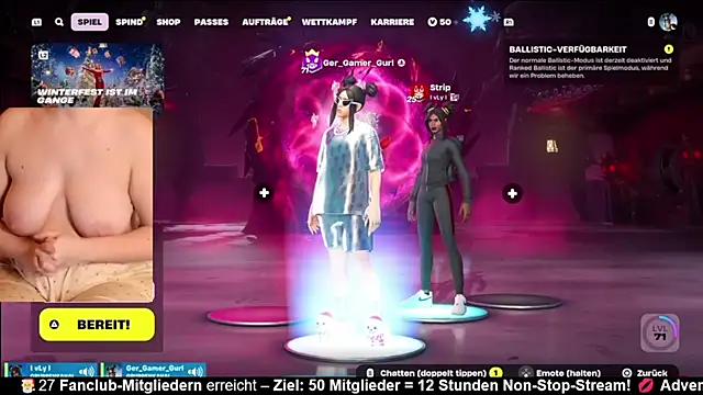 GamerGirl Eve online show from 12.24.24