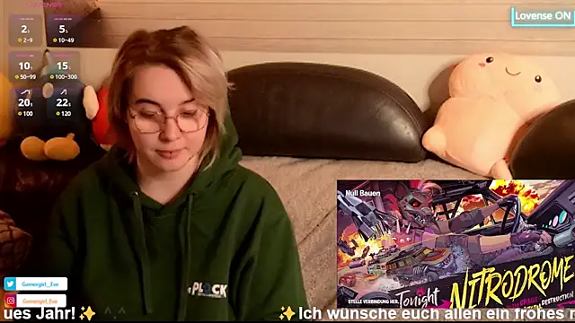 GamerGirl Eve online show from 01.01.25