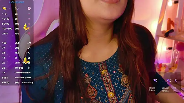 Snapshot of ashalisha chatting on 03.15.25 ashalisha online show from 03.15.25