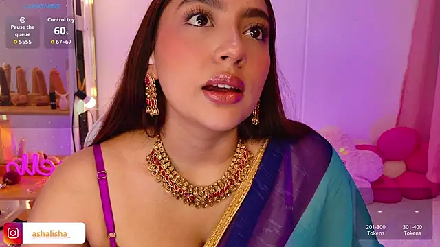 Snapshot of ashalisha chatting on 09.16.25 ashalisha online show from 09.16.25