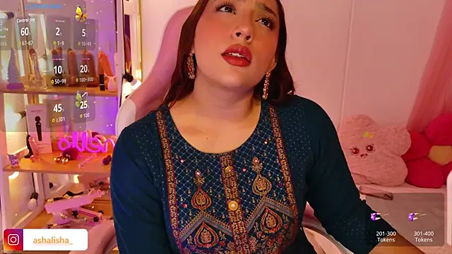 Snapshot of ashalisha chatting on 09.30.25 ashalisha online show from 09.30.25