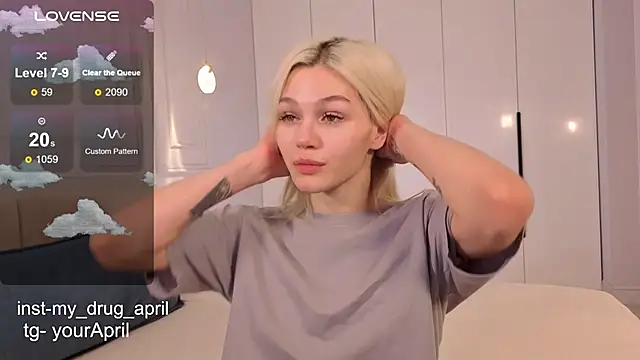 Snapshot of MyApril chatting on 11.21.25 MyApril online show from 11.21.25