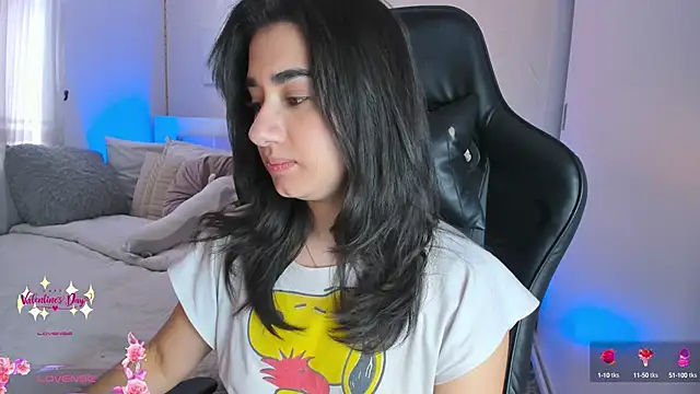 Snapshot of annadu011 chatting on 02.14.25 annadu011 online show from 02.14.25