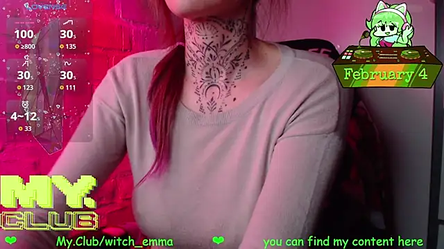 Witch Emma online show from 02.04.26