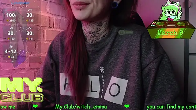 Witch Emma online show from 03.09.26