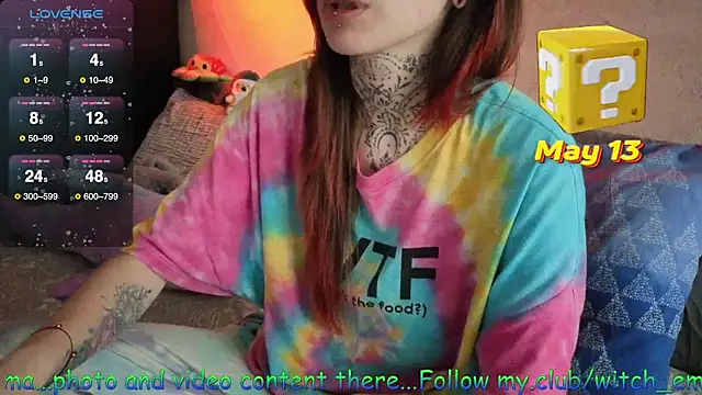 Witch Emma online show from 05.13.26