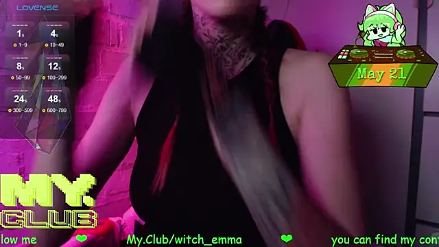 Witch Emma online show from 05.21.26