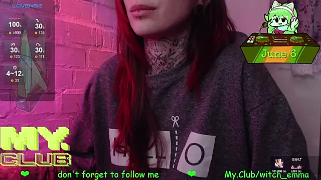 Witch Emma online show from 06.06.26