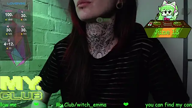Witch Emma online show from 06.13.26