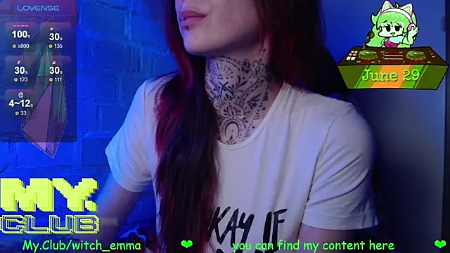 Witch Emma online show from 06.29.26