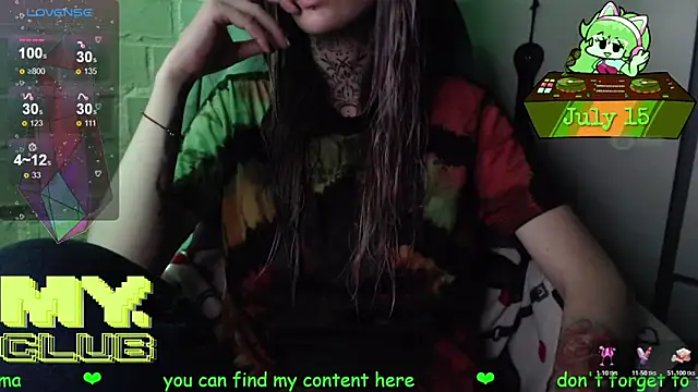Witch Emma online show from 07.15.26