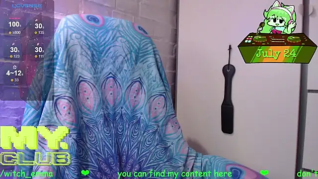 Witch Emma online show from 07.24.26