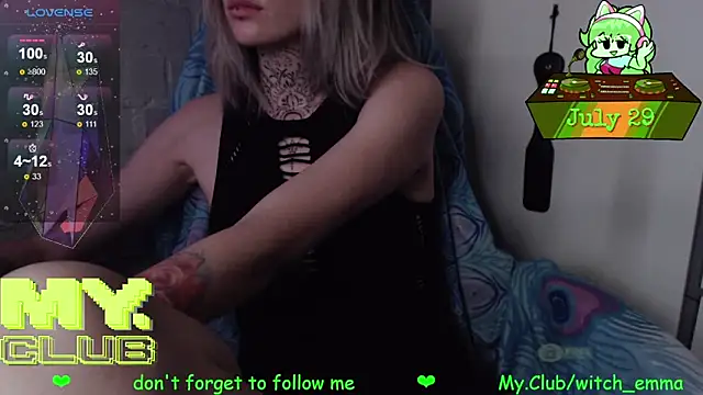 Witch Emma online show from 07.29.26