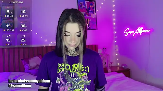 Snapshot of sam_altham chatting on 10.11.25 sam altham online show from 10.11.25