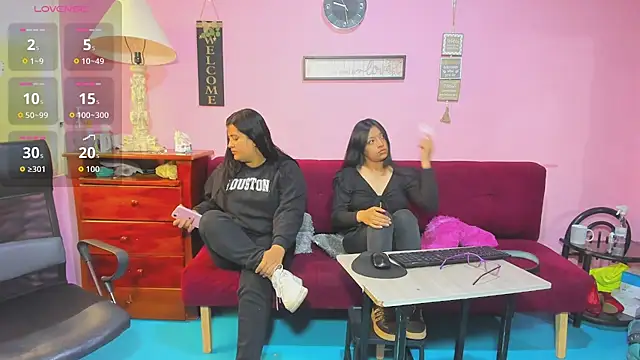 lesbiancuple online show from 09.20.25