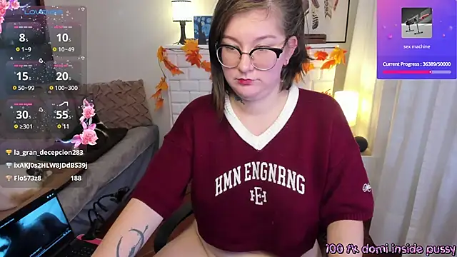 Snapshot of HunnyyLove chatting on 03.09.25 HunnyyLove online show from 03.09.25