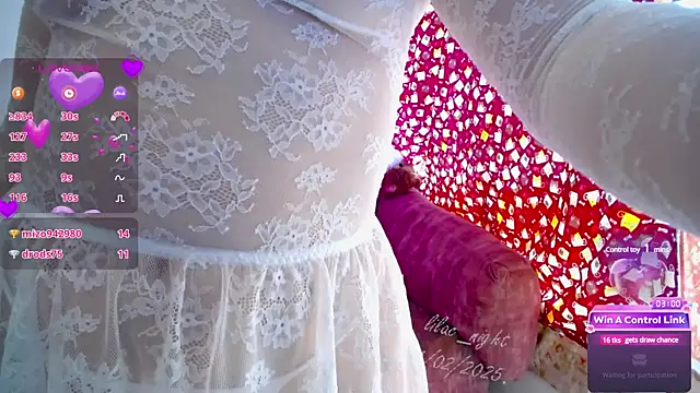 lilac night33 online show from 02.14.25