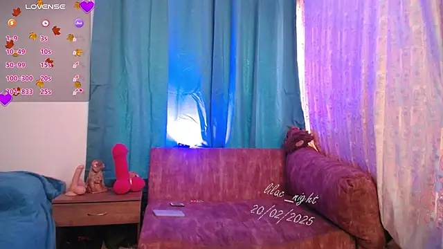 lilac night33 online show from 02.20.25