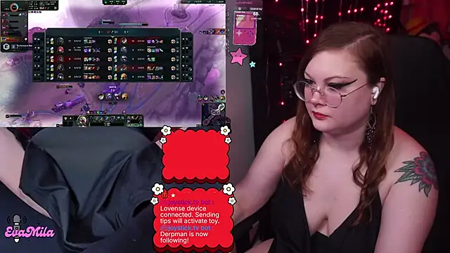 evamila online show from 02.25.26