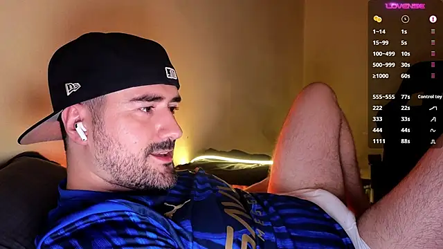 Snapshot of DominantTheo chatting on 11.30.25 DominantTheo online show from 11.30.25