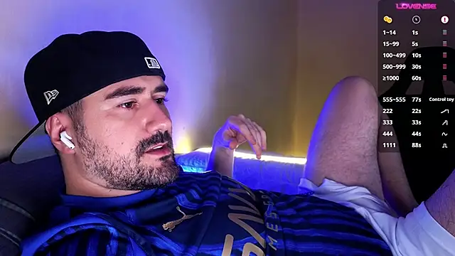 Snapshot of DominantTheo chatting on 12.02.25 DominantTheo online show from 12.02.25