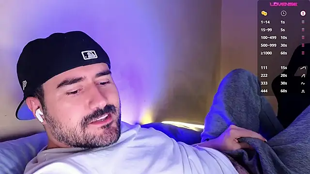 Snapshot of DominantTheo chatting on 12.18.25 DominantTheo online show from 12.18.25