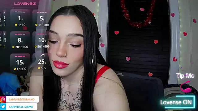 sapphirestorm8 online show from 02.14.26