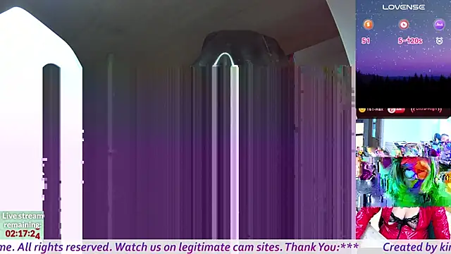 Snapshot of kinky_Hexme chatting on 02.19.25 kinky Hexme online show from 02.19.25