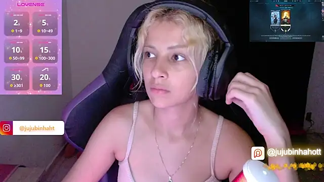 jujubinhahot online show from 10.29.25