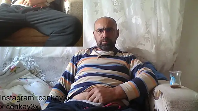 masculine bear daddy online show from 02.06.25