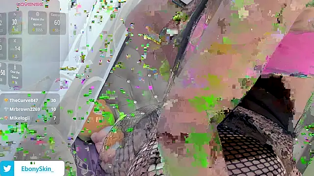 Snapshot of EbonySkin chatting on 09.21.25 EbonySkin online show from 09.21.25